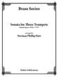 Sonata for Three Trumpets P.O.D cover